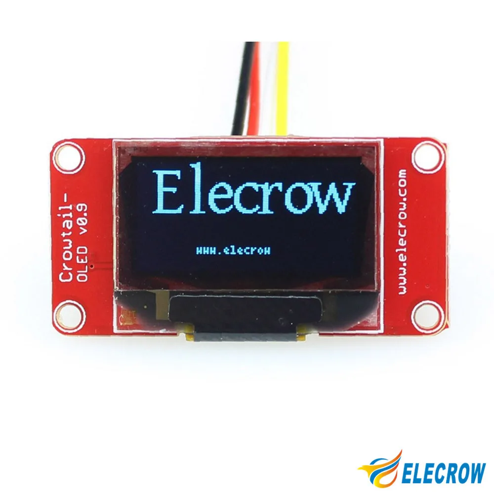 Elecrow OLED Дисплей модуль 128x64 точечный матричный OLED I2C 128x64 DIY Kit с 4 Pin кабель