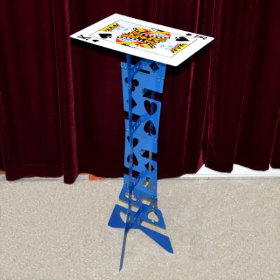 Магический складной стол из алюминиевого сплава магические трюки волшебник лучший стол сцена крупным планом иллюзии аксессуары для магии легко носить с собой