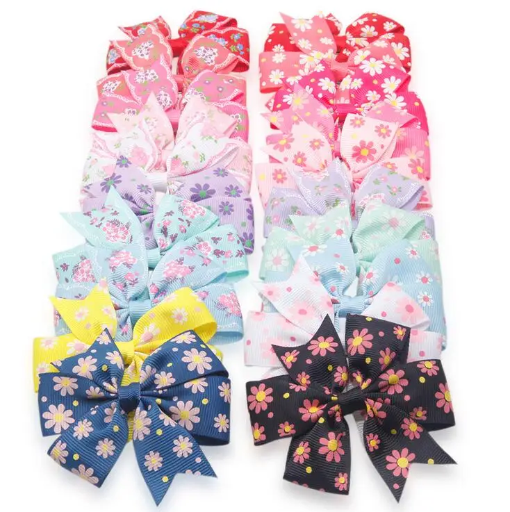 Spring Hairbow pinwheel