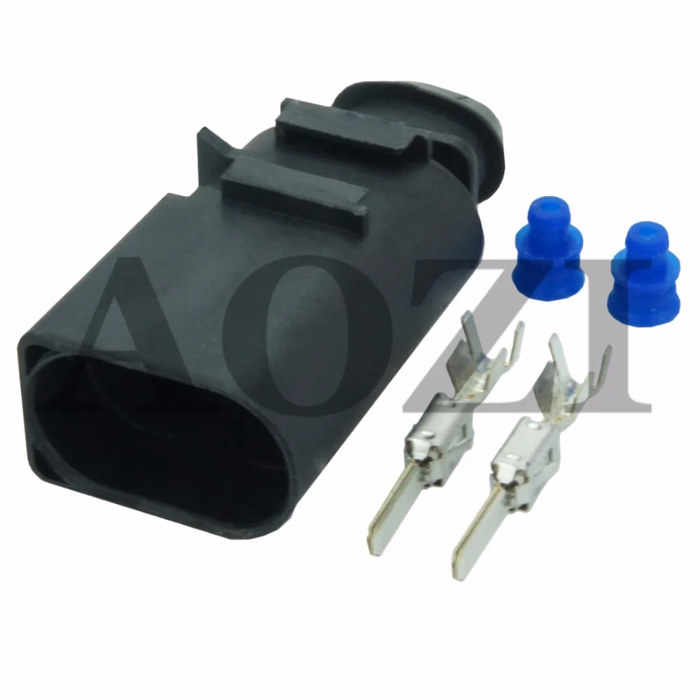 New 10 Sets Black Male Plastic Connectors/2 Pins 3.5mm Series Car Adapter/Waterproof | Обустройство дома