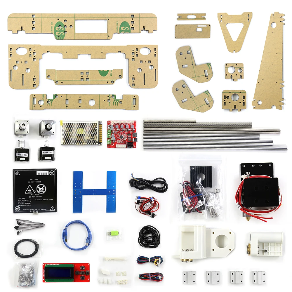 Anet DIY 3d принтер A8 A8L A8M высокое качество точность двойной экструдер дешевый 3d принтер s размер печати 220*220*240 мм