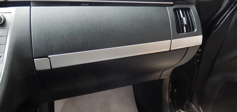 LHD RHD Нержавеющая сталь спереди приборная панель декоративная рамка крышки Накладка для Toyota Prius ZVW30 2010 2011 2012 2013