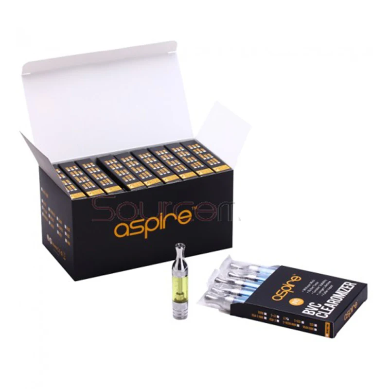 5pcslot Original Aspire ET Tank BVC Clearomizer Electronic Cigarette Atomizer for Vape Pen 01 (1)
