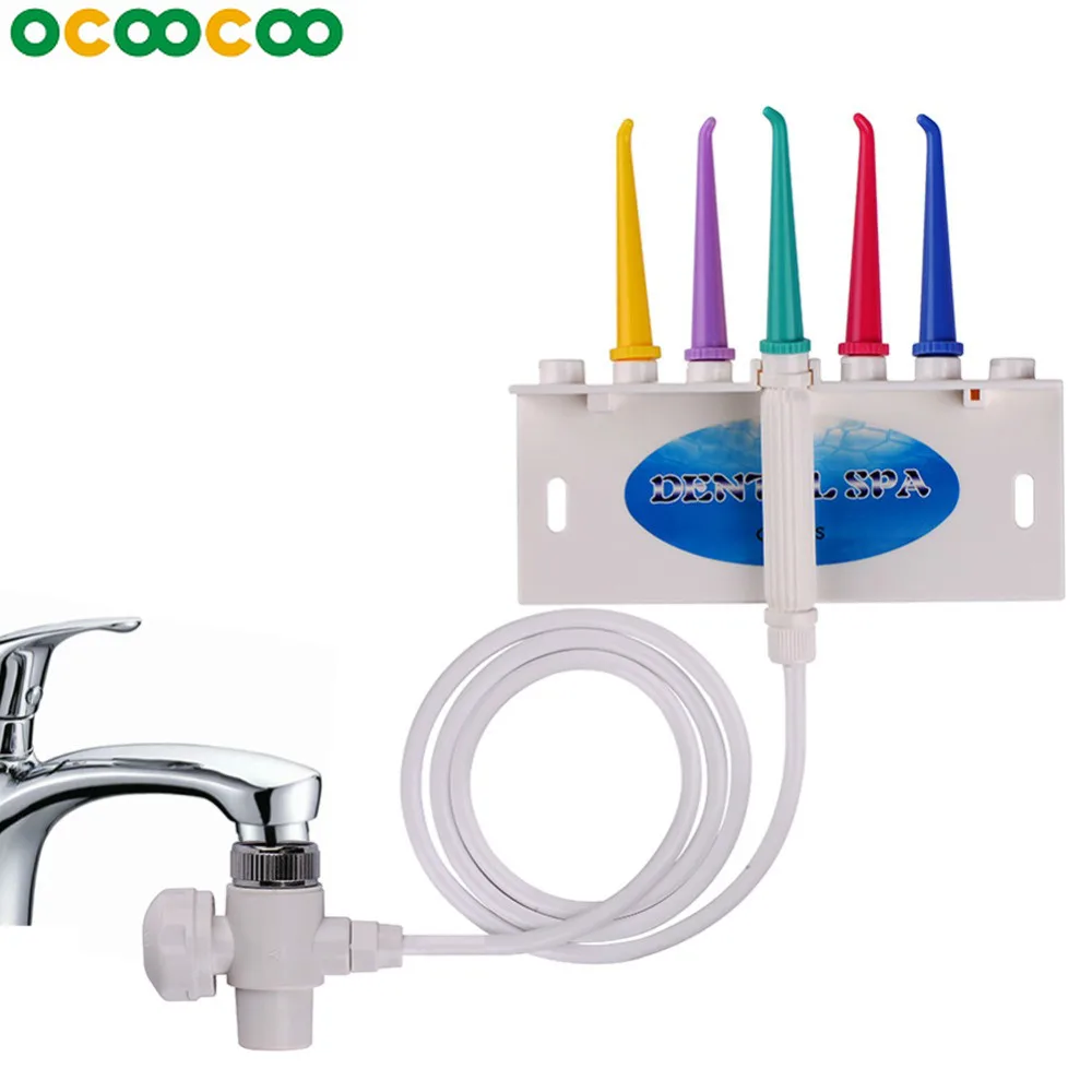 

Faucet Water Flosser Oral Dental Irrigator Dental Flosser Floss Water Jet Floss Pick Oral Irrigation Water Dental Pick