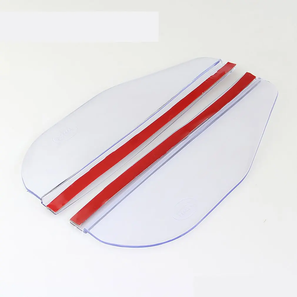 

1 Pair Car Rearview Mirror Rain Blades Car Back Mirror Eyebrow Rain Cover