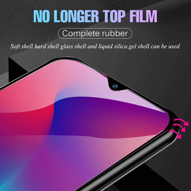 21D полностью изогнутое защитное стекло пленка на экран для Samsung Galaxy A50 A10 A20 A30