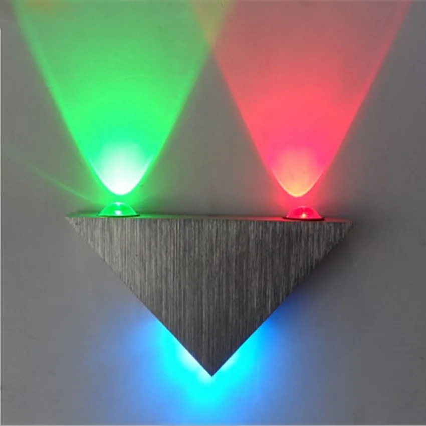 multi coloured wall lights