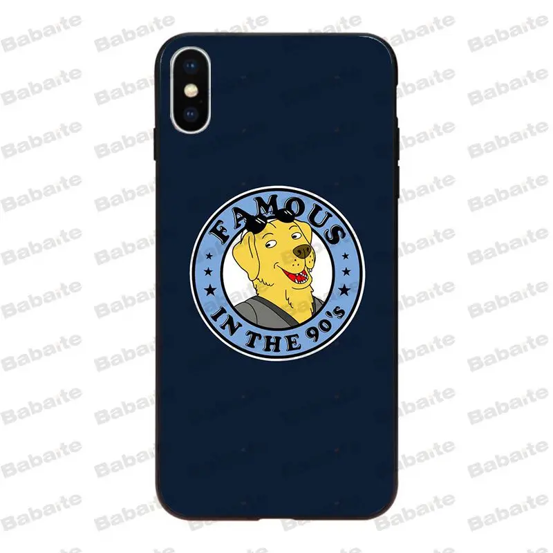 Babaite BoJack Horseman Мягкий силиконовый чехол для телефона для iPhone 8 7 6 6S plus X Xs Xr XsMax 5 5S SE 5c Cover11 11pro 11promax