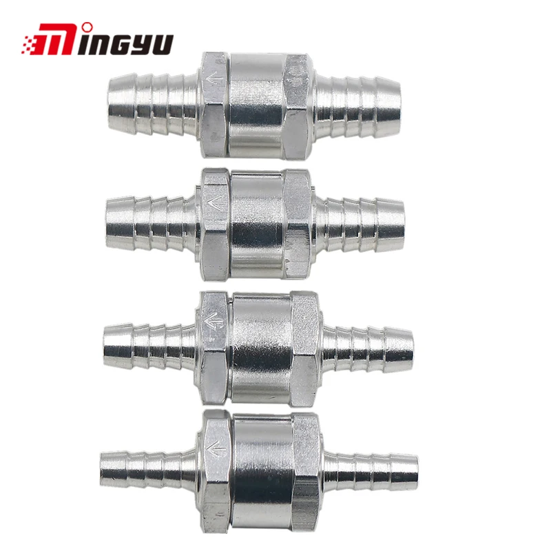 

One Way 6 8 10 12 14 16mm Size Aluminium Alloy Valves for Fuel Non Return Check Auto Car Repairing Carburettor Tools
