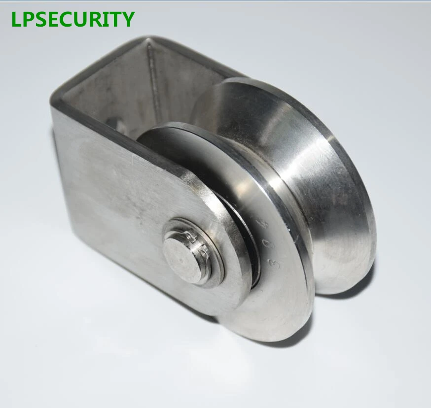 Роликовые ролики LPSECURITY 304 из нержавеющей стали с V образным пазом роликовые для