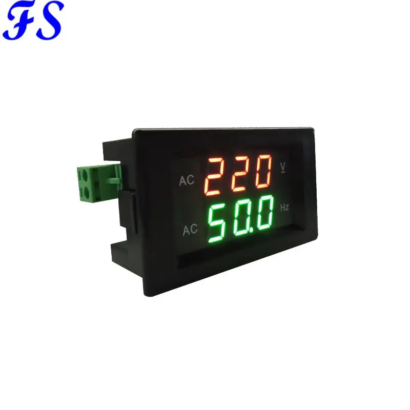 Цифровой светодиодный вольтметр YB4835VF AC 80 500 В 45 0 65 Гц монитор напряжения тестер