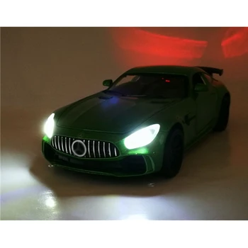 

Hot 1:32 Alloy Model Toy Pull Back Diecast Car Model With Sound Light Toy Vehicles Toys For Children Gift