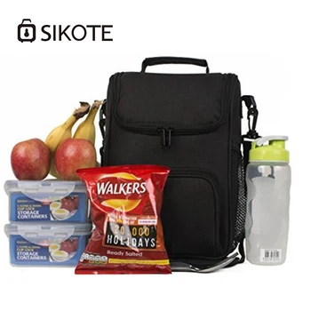 

SIKOTE Shoulder Oblique cross Cooler Bags Heat Preservation Lunch Cans Storage Box Portable Cold Warm Insulation 600D Ice Packs