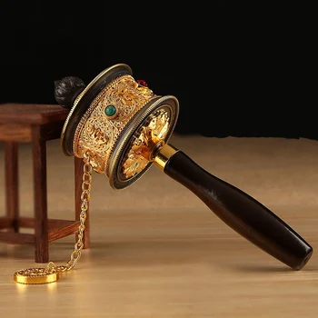 

Prayer Wheel, Portable, Six Words, Hand Prayer, Om Mani Padme Hum, Mantra, Tibetan Buddhism, Buddhist Activities, Buddha~