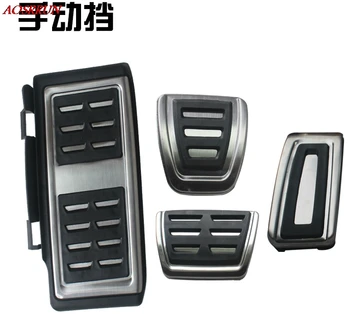 

for Volkswagen vw Golf 7 mk7 2014 2015 2016 accelerator pedal modification car accessories car-styling for 3D sticker Interior