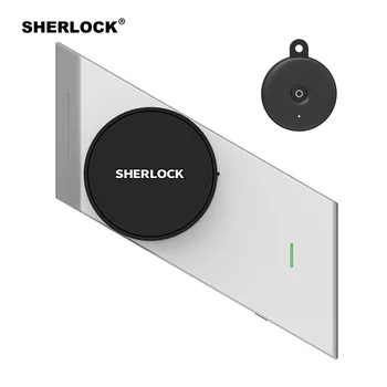 

Sherlock Wireless Door Lock Keyless Smart Lock Fingerprint + Password Integrated Electronic Lock Bluetooth Control With 1Pc Key