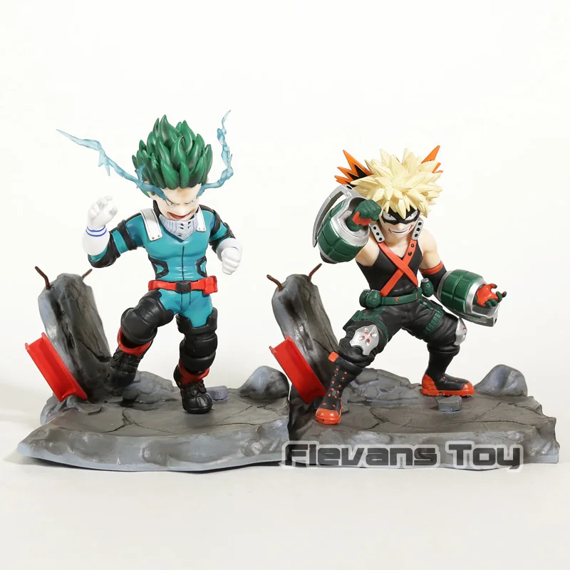 

Anime My Hero Academia Figure Midoriya Izuku Bakugou Katsuki Boku no Hero Academia Action Collection Model Figurals Toys