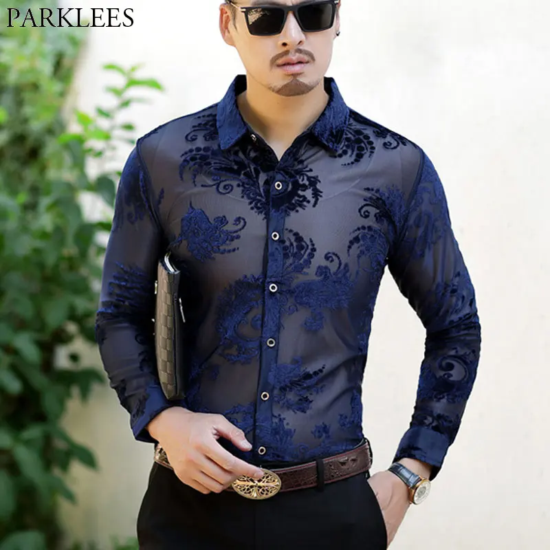 camisas de hombre bordadas