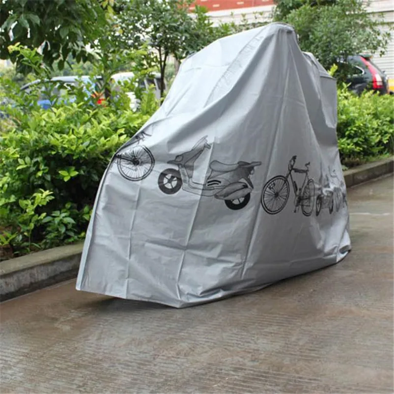 Велосипедный велосипед водонепроницаемый и пылезащитный, УФ щит полиэстер серый велосипед защитное снаряжение велосипедные аксессуары#4S25