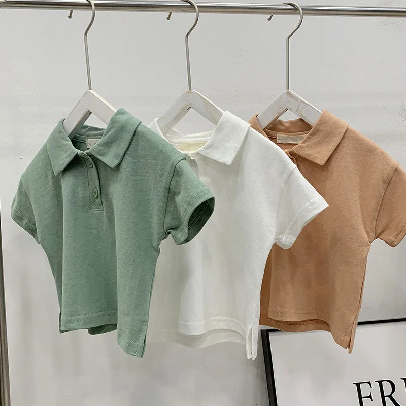 

New Kids'Suit 2019 High Quality All Cotton Short Sleeve T-shirt Short Skirt Suit for Summer babys