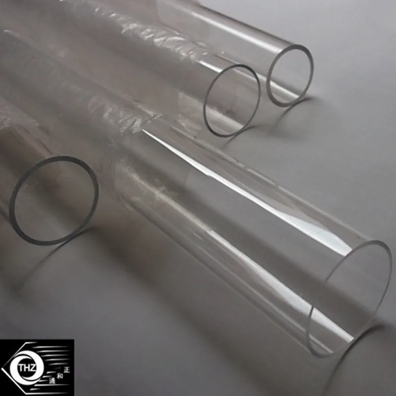 Акриловые прозрачные трубы OD25X2X650MM PMMA Perspex пластиковые строительные материалы