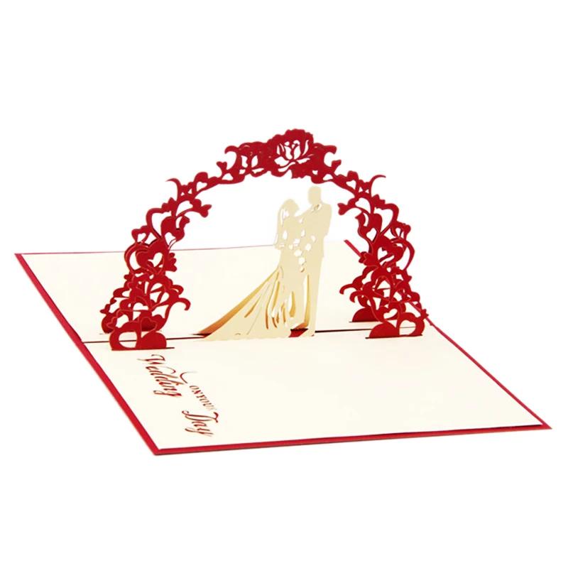 Perfect-3D всплывающие открытки на день рождения открытка Подарочная Свадьба Любовь мемориальная карточка женитьба любовь