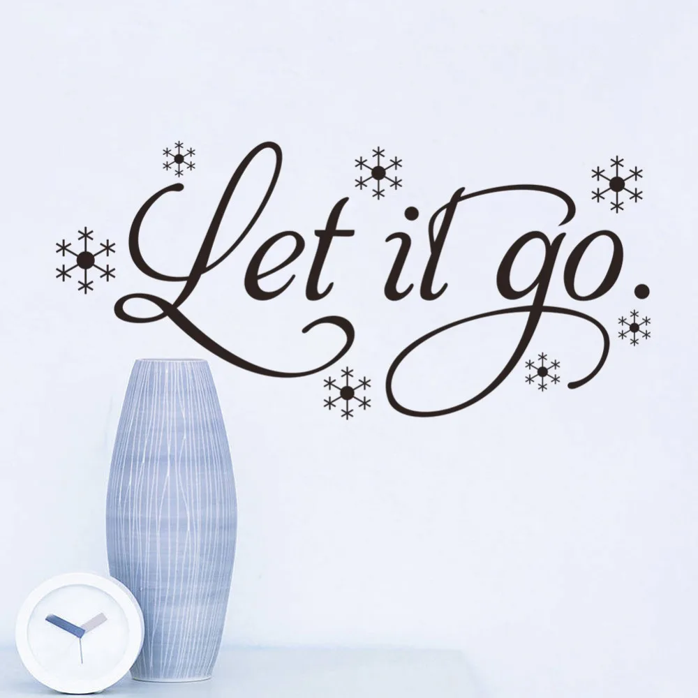 Let It Go Wall Sticker Removable Vinyl Wall Art Frozen Quote Decals For Home Living Room Bedroom Kids Room Decoration Let It Go Wall Sticker Removable Vinyl Wall Art Frozen Quote Decals For Home Living Room Bedroom Kids Room Decoration