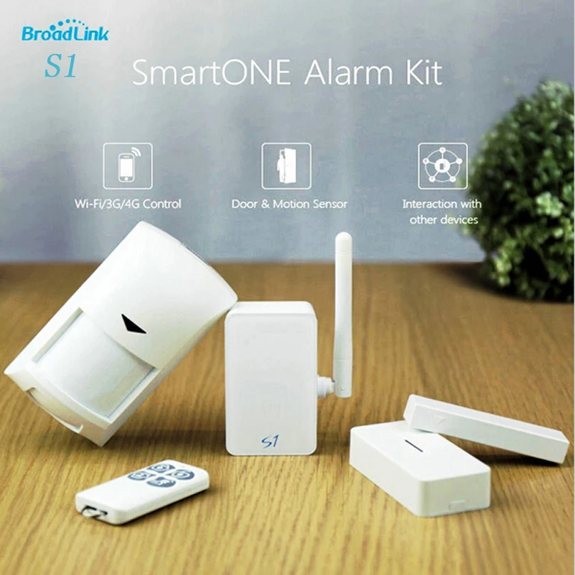 

Broadlink S1/S1C App Control Switch Smart Home Sensor SmartONE PIR Motion Sensor and Door Sensor Contorls in Sensors Connected