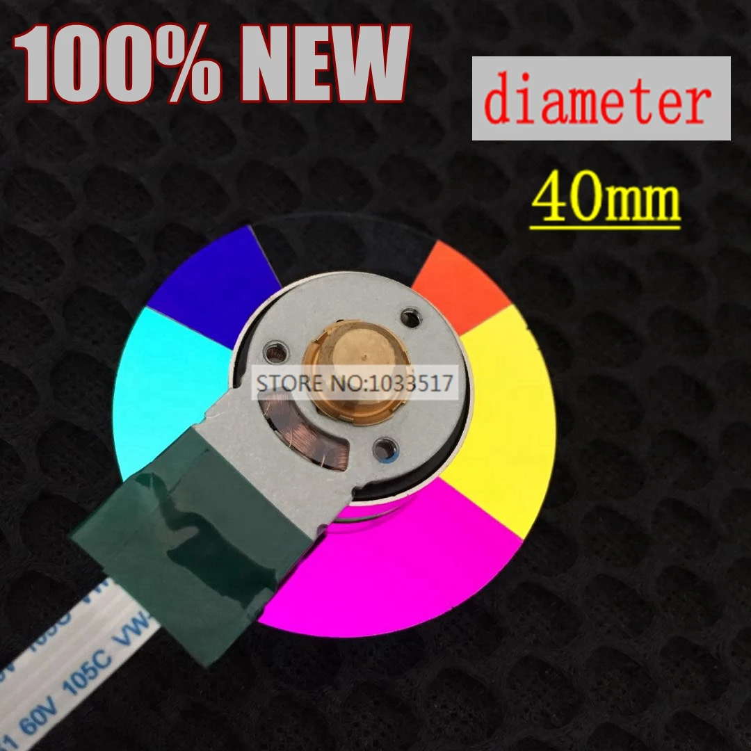 Nova roda de cor do projetor para benq original MS502/MX514PB/MS520 40mm|Acessórios p/ projetor| | -