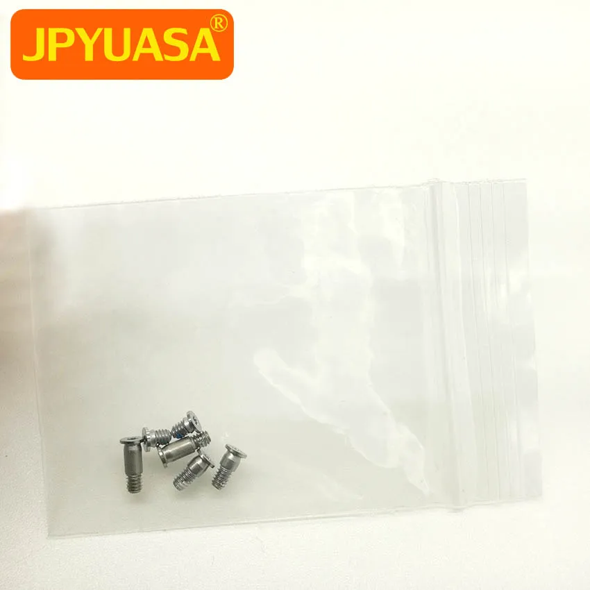 

5sets/lot New Silver Bottom Case Screw Set For Macbook Pro Retina 13" A1708 2016 2017