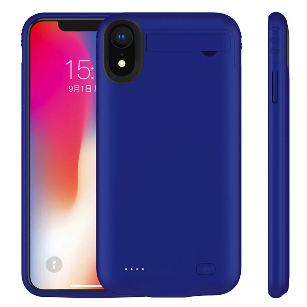 Extpower 4200 mAh для iphone XR портативный корпус для зарядного устройства перезаряжаемый аккумулятор увеличенной емкости Защитная запасная крышка для iphone XR