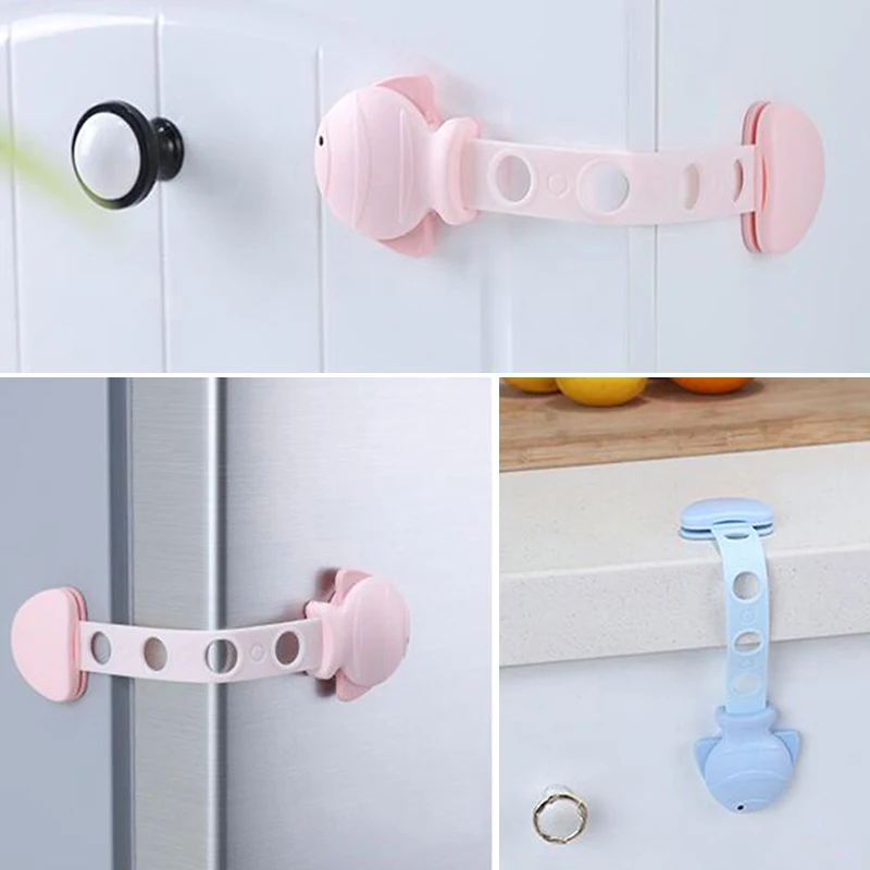 Safety Locks Drawer Door Cupboard Toilet Safety Locks Baby Kids