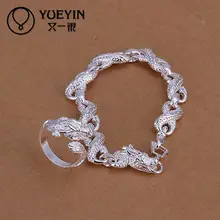 Высококачественные посеребренные вечерние ювелирные изделия в виде животных, романтичные ювелирные изделия