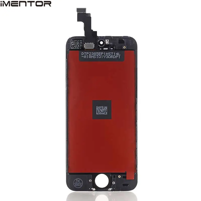 1 шт. качество AAA + ЖК дисплей сенсорный экран сборки для iphone 5s свободное