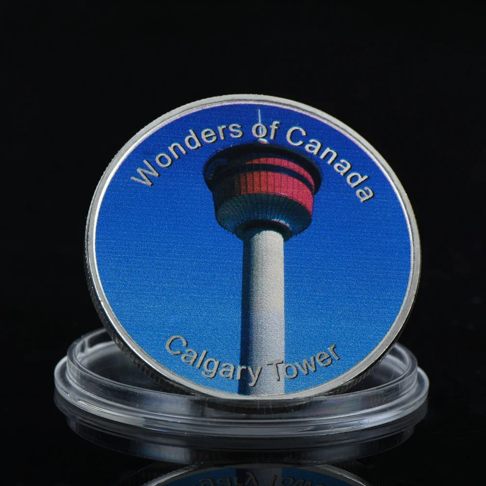 WR Calgary Tower Home Decorative Metal Coin Quality Unique ...