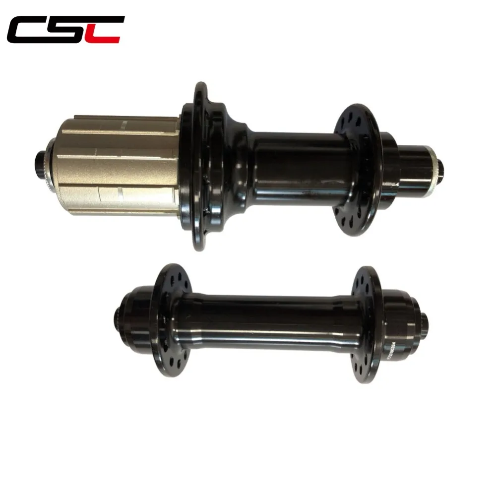 CSC Super Light Road Bike Hubs Powerway R23 hub Front 24 holes Rear 28