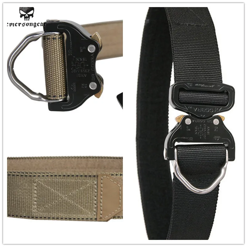 EmersonGear Кобра d образное кольцо ремешки излишки тактический сверхпрочный нейлон