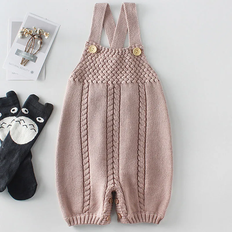 Solid Color Hat Kit Sweater Outfits WANGSCANIS 2PCs Toddler Baby Fashionable Infant Knitted Romper Set Baby Boys Girls Autumn Matching Sleeveless Suspender Jumpsuit 