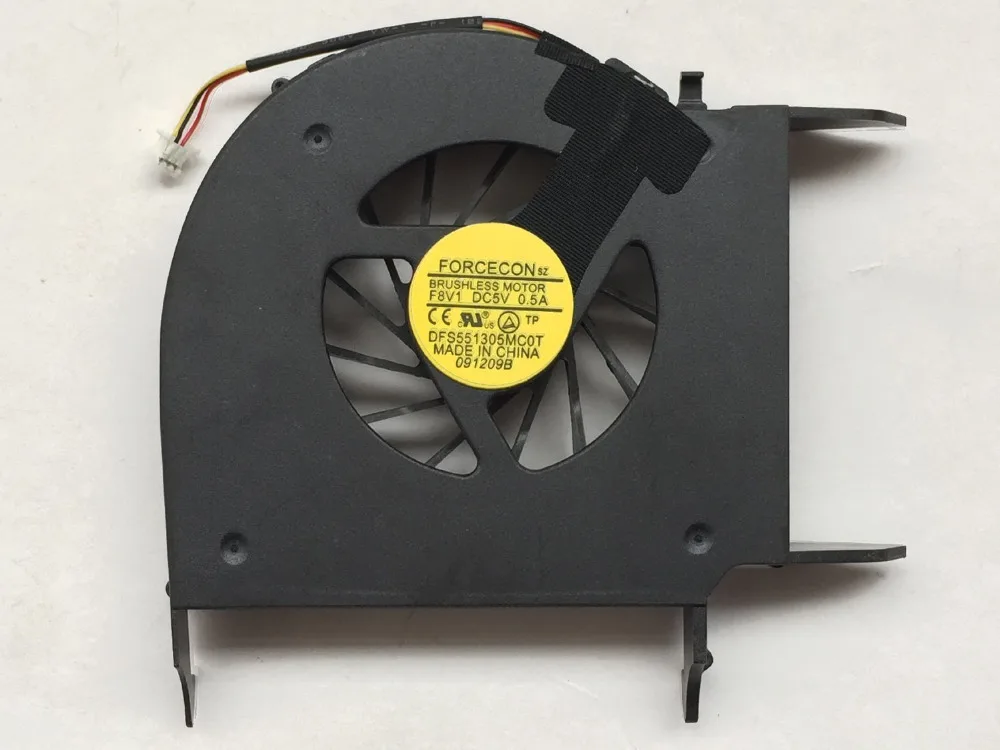

SSEA New Laptop fan for HP pavilion DV7 DV7-2000 DV7-2100 DV7-3000 DV7-3100 CPU cooling Fan DFS551305MC0T 535438-001 535442-001