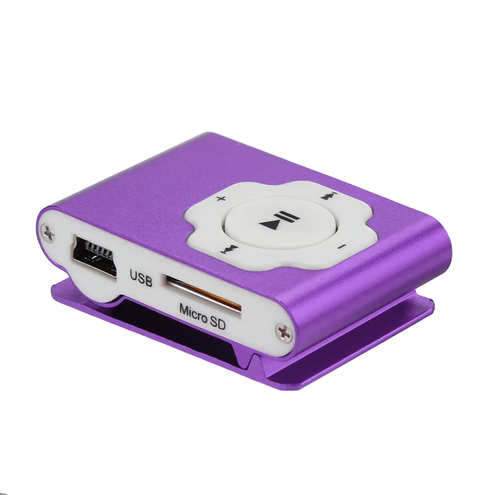 Usb mp3 модуль Мини Портативный USB MP3 плеер Поддержка Micro SD TF карта 32 Гб спортивный музыкальный медиа mp3 плеер мини Прямая поставка 3