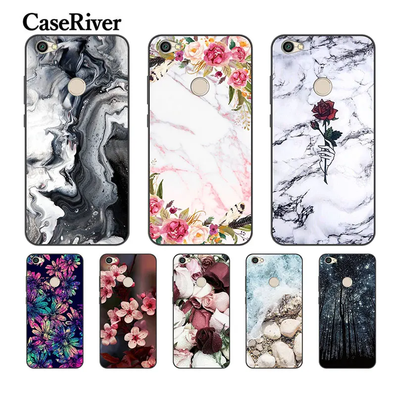 

Silicone Case For Xiaomi Redmi Note 5A Pro Case 32G64G Funda For Redmi Note 5A Prime Floral Marble Case For Xiaomi Redmi Note 5A