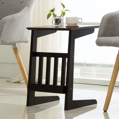 Простой стул для отдыха в скандинавском стиле из твердой древесины, Одноместный кофейный стул, современный компьютерный стул - Цвет: walnut color