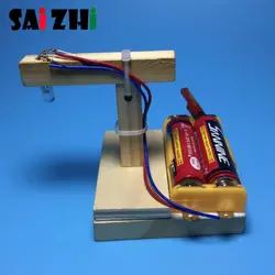 Saizhi модель игрушки Diy домашнее детектор денег Модель развивающихся интеллектуальной дерево ствол игрушка наука, физика Эксперименты SZ3318