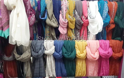 Рисунок 2 - Смешанный шарф шаль накидка ponch 50 шт