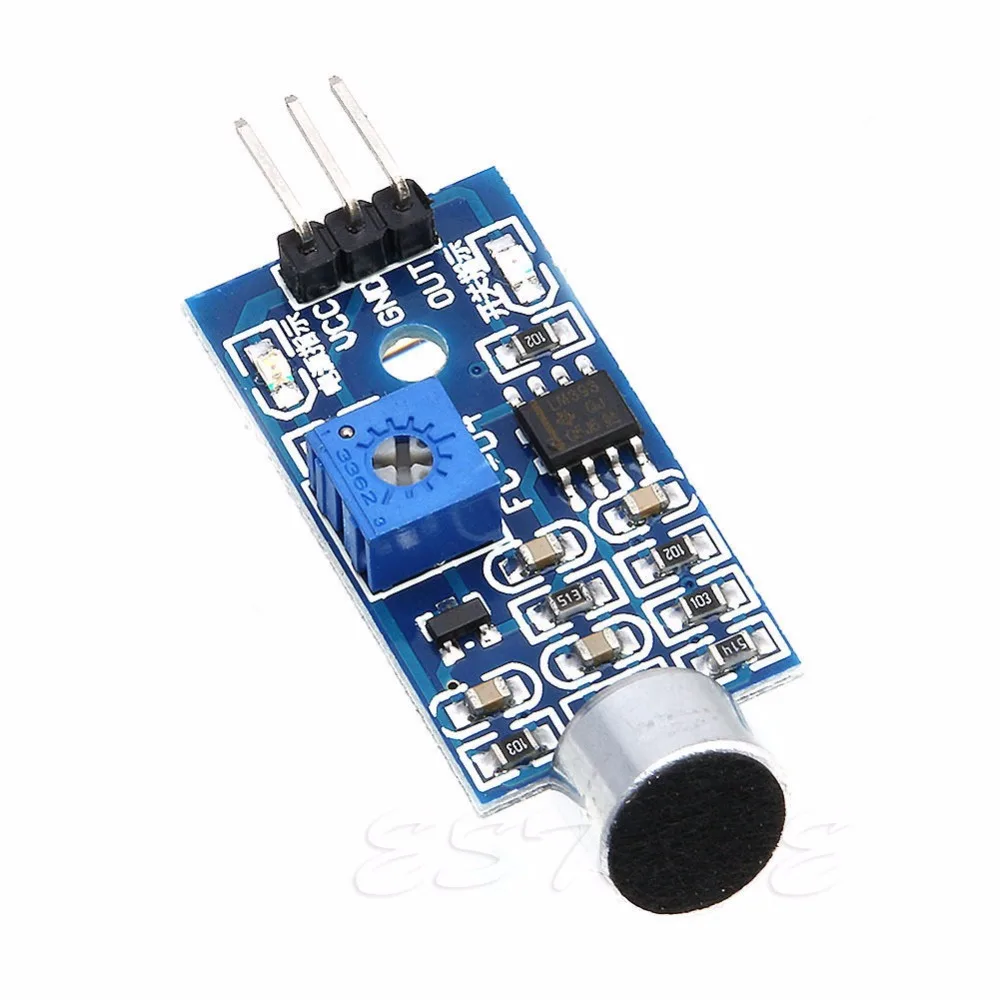 

High Quality Microphone Sensor High Sensitivity Sound Detection Module For Arduino New