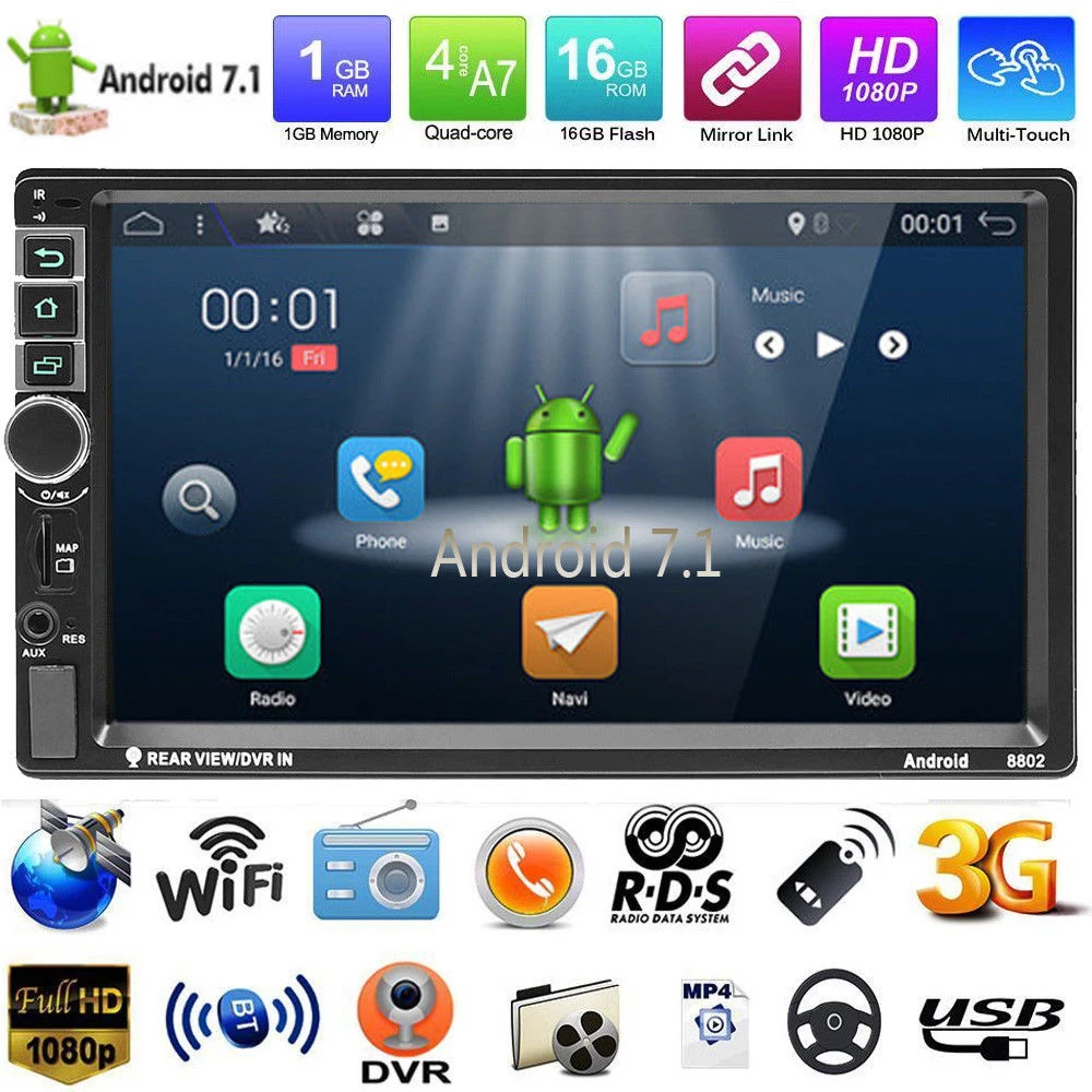 

Android 7.1 2Din MP5 Auto MP5 Player Flexible Radio Car MP5 Player Smart Car Stereo MP5 Player Automotive