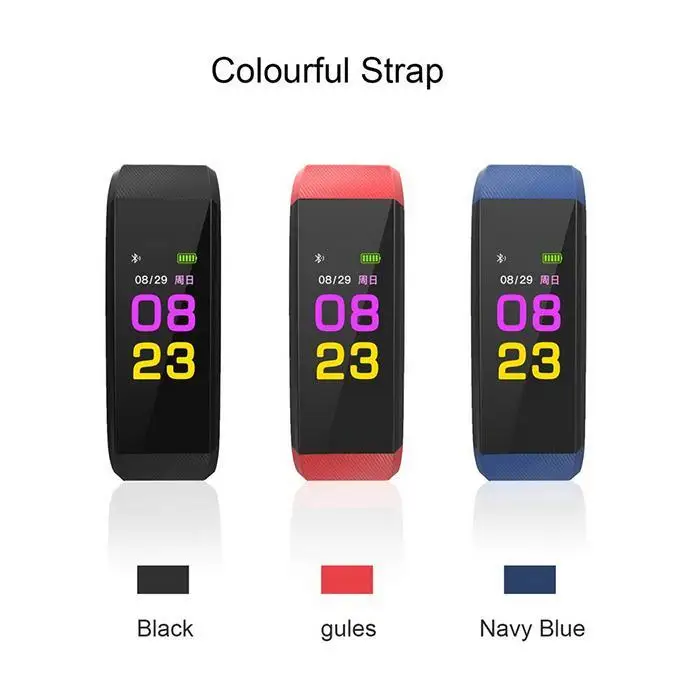 

Multifunction Fitness Smart Watch Bracelet Blood Pressure Outdoor IPS Screen Heart Rate Monitor Life Waterproof Smart Wristbands