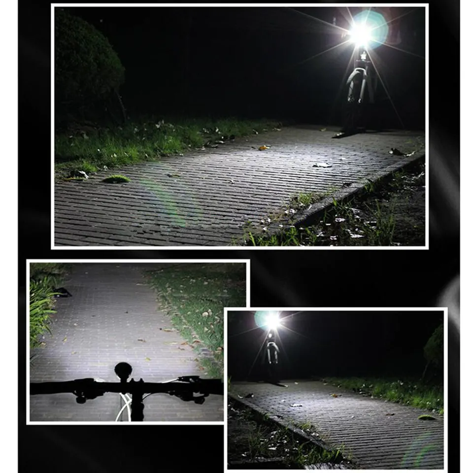 Flash Deal bicycle light+ bell Cycling Bike Bicycle flashlight front lights led Handlebar Ring Horns horn Electronic Alarm Bell Sound F1024 4