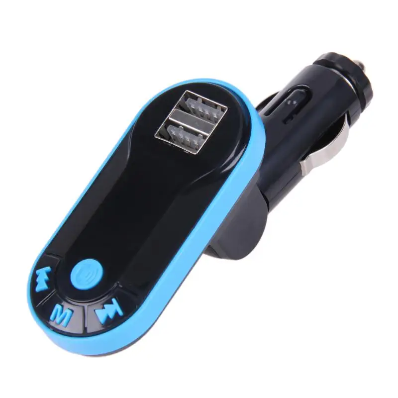 Bluetooth беспроводной fm-передатчик MP3-плеер Handsfree автомобильный комплект USB TF SD R - Название цвета: 02