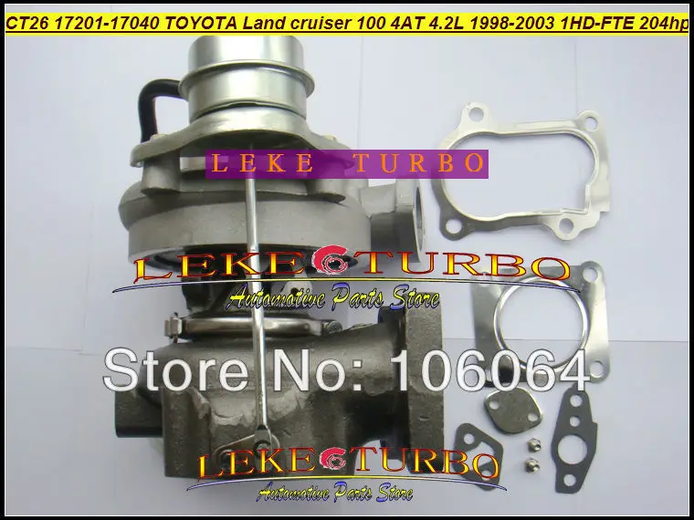 CT12B 17201-17040 17201 17040 17201-74040 Turbo для Toyota Landcruiser Land Cruiser HDJ100 1998-каботажное судно 1HD-FTE 1 hdfte 1HD 4.2L